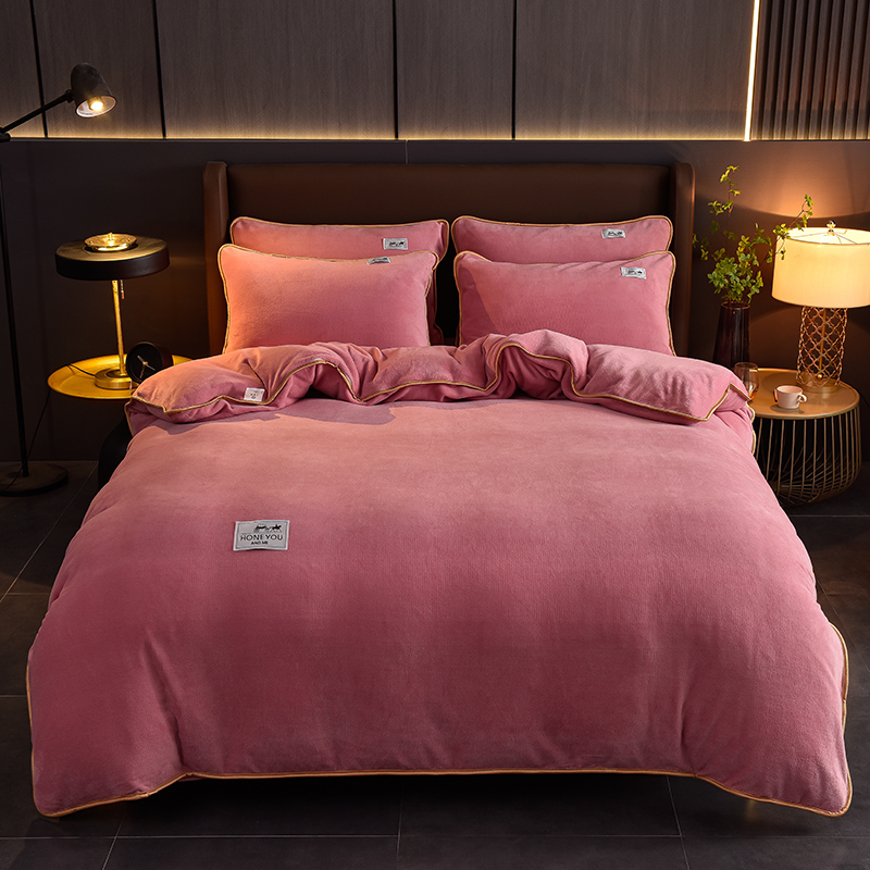 Parure de housse de couette Yulia (polaire velours)