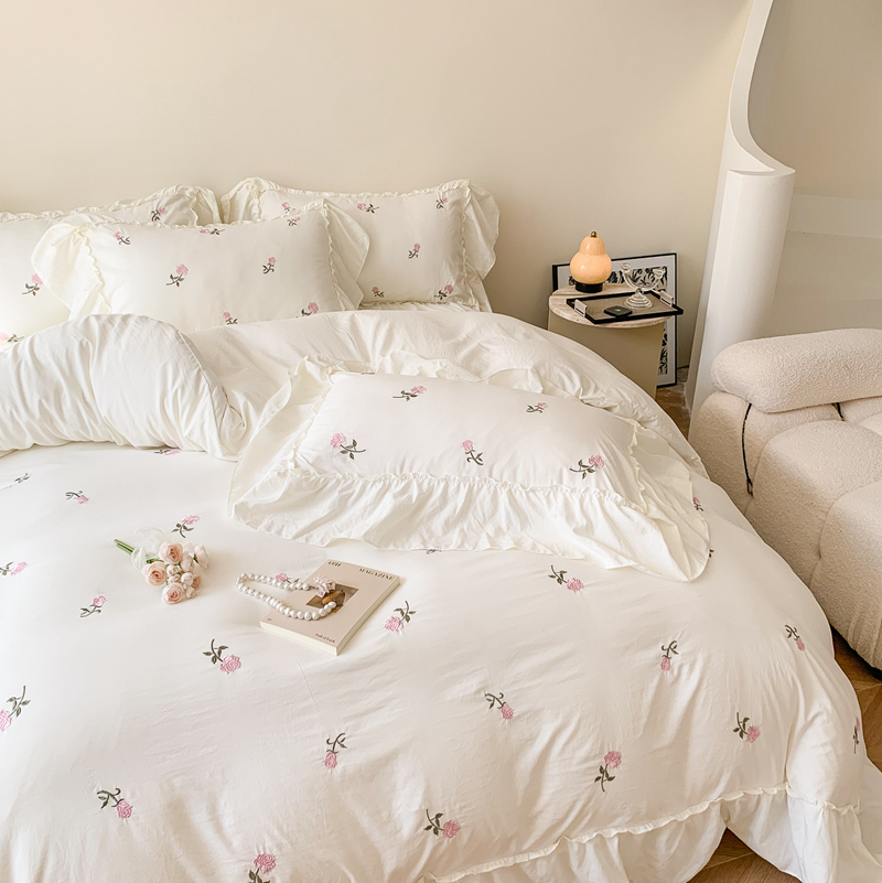 Rosetta Duvet Cover Set (Embroidered)