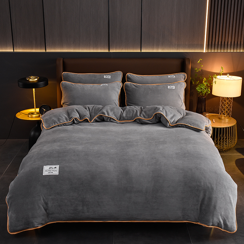 Parure de housse de couette Yulia (polaire velours)