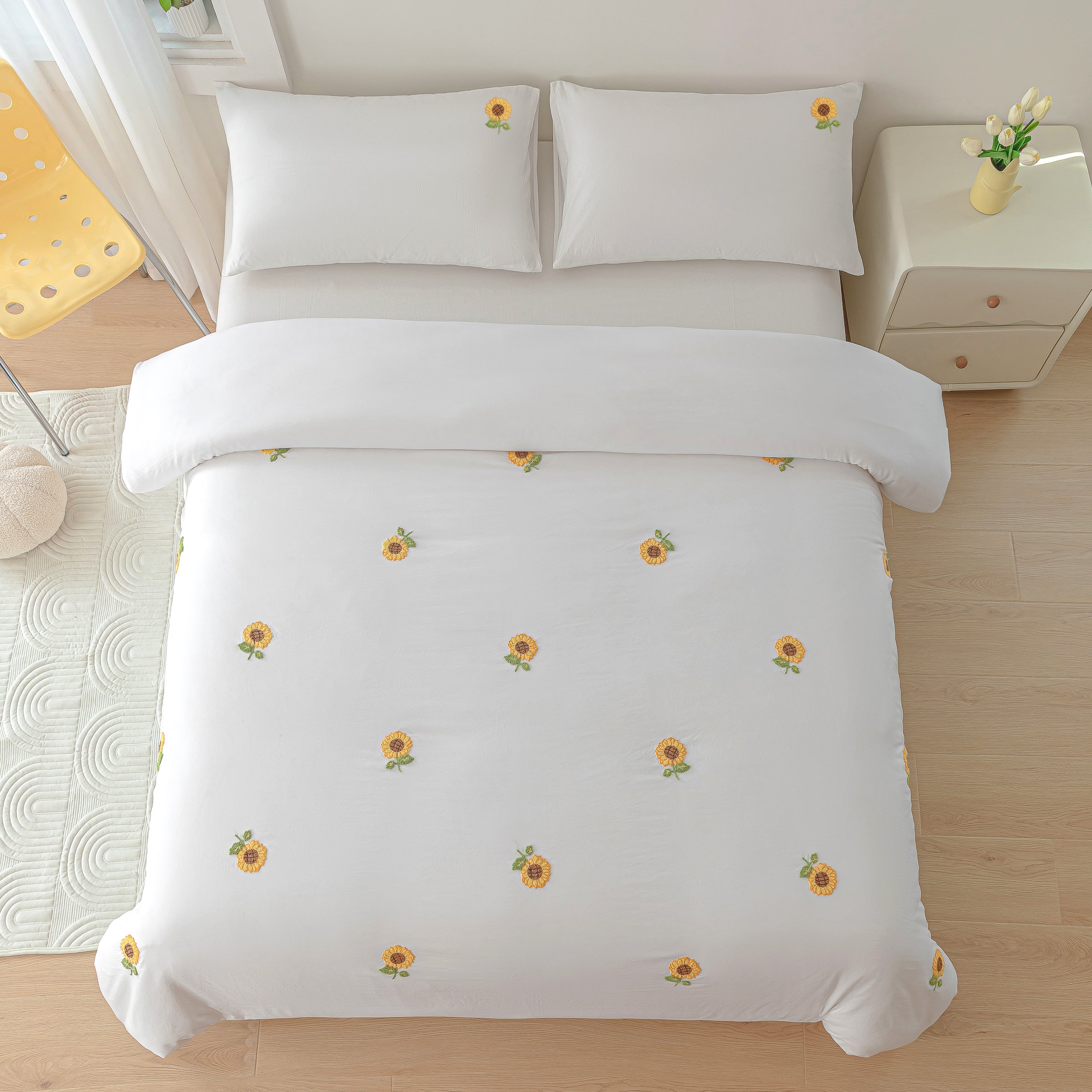 Sunflower Duvet Cover Set (400TC)