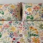 Melania Floral Duvet Cover Set (100% Cotton)
