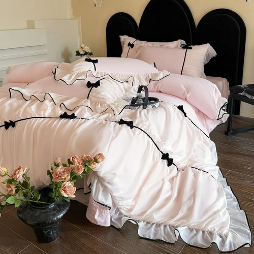 Set Copripiumino Bow (Pizzo Romantico)