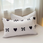 Yulia Black & White Duvet Cover Set