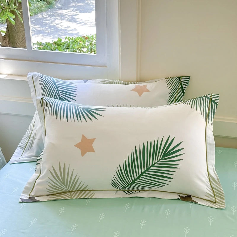 Foglia Duvet Cover Set (100% Cotton)